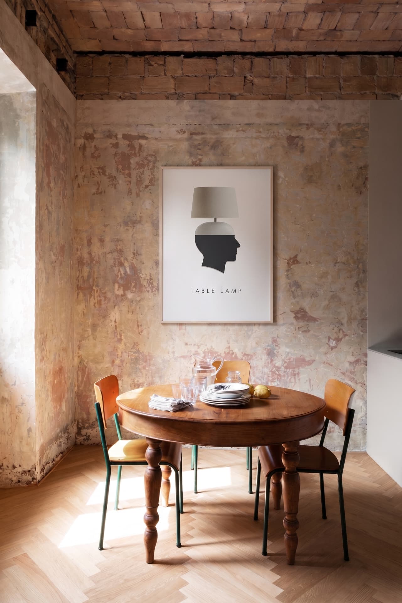 TABLE LAMP — in a room