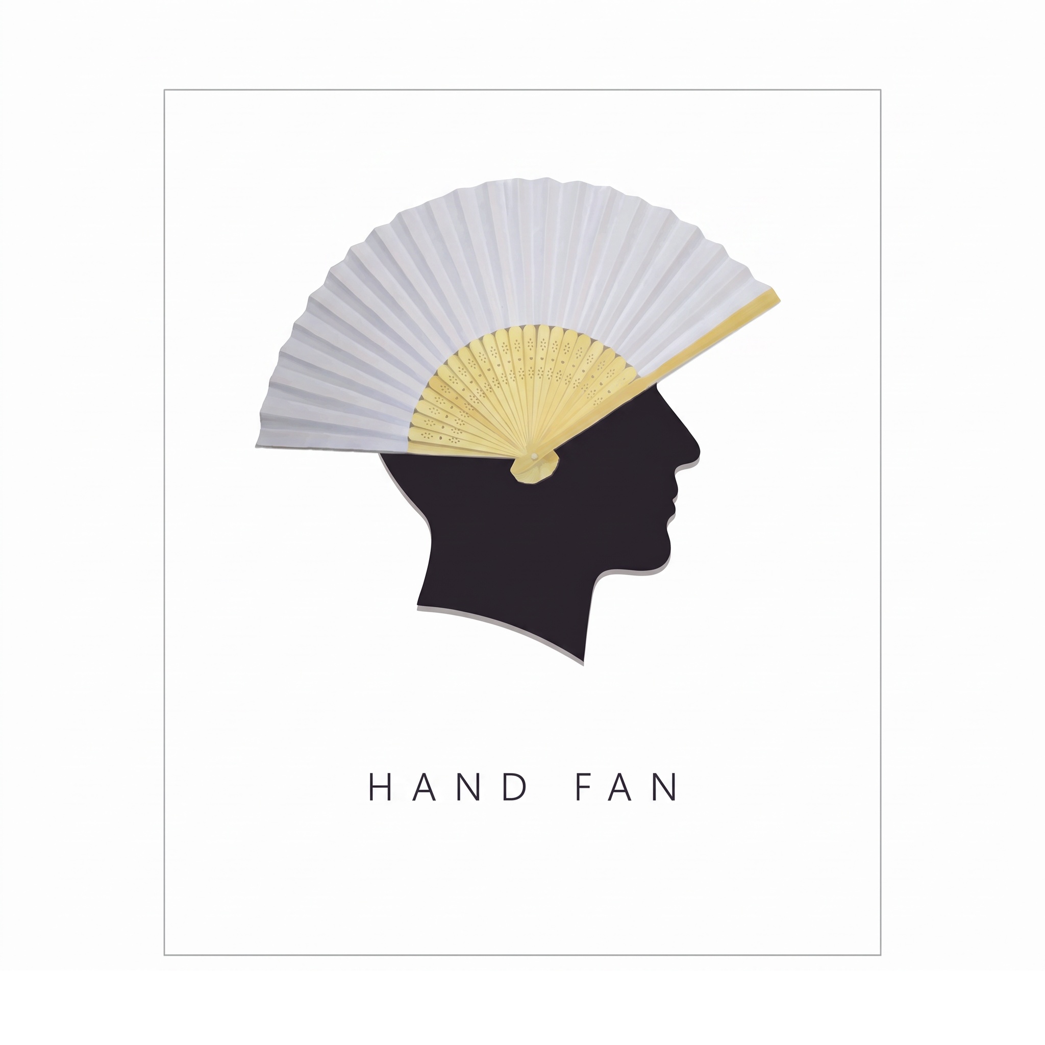 HAND FAN PRINT